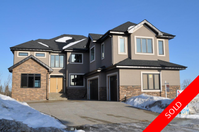 Hodgson House for sale: Estates of Whitemud Ridge 6 bedroom 4,250 sq.ft. (Listed 2010-12-11)